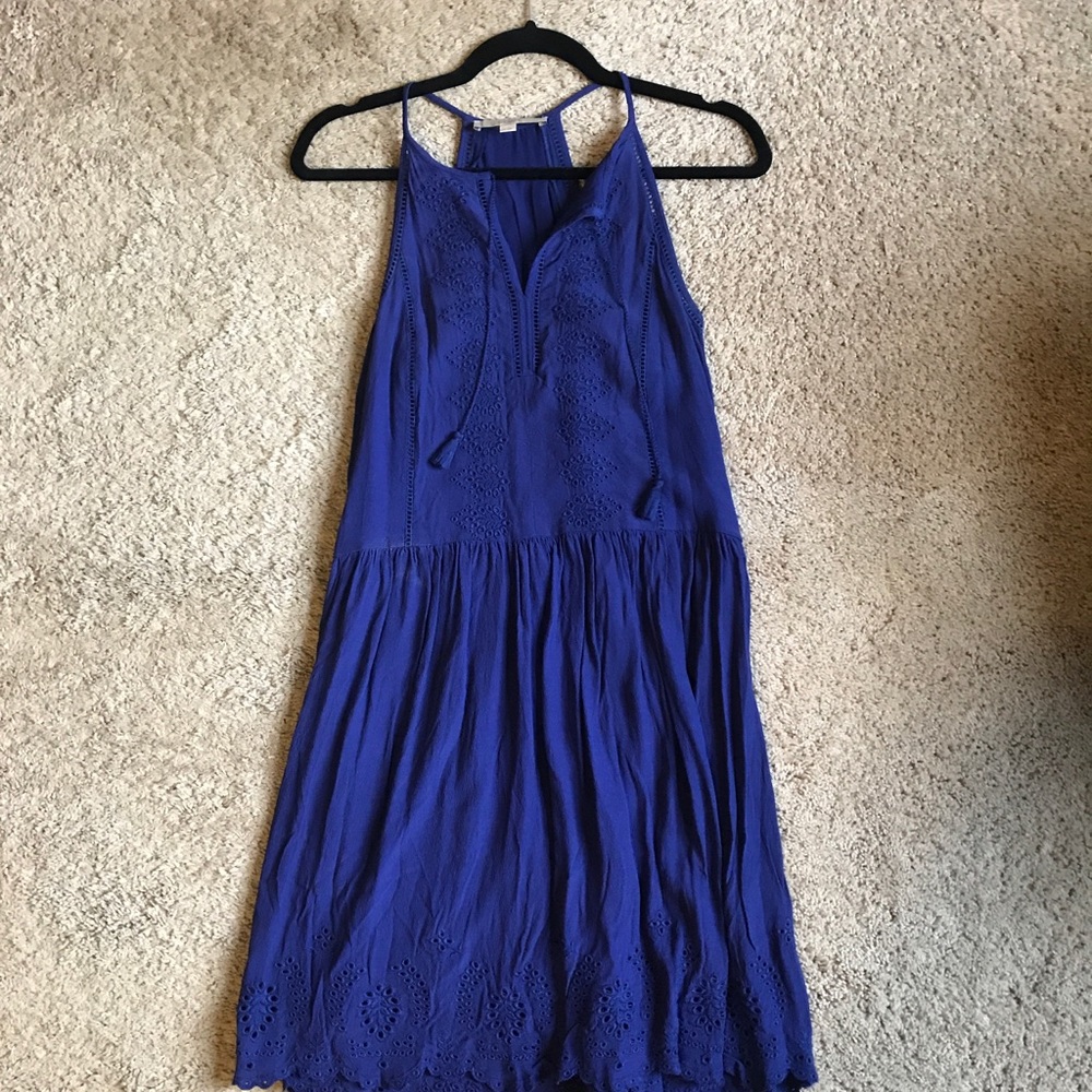 Loft embroidered halter dress - Picture 2 of 3